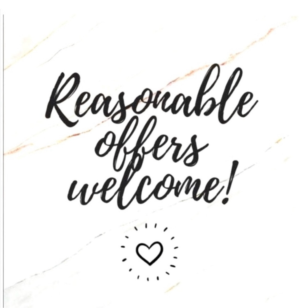 Reasonable Offers Welcome!
